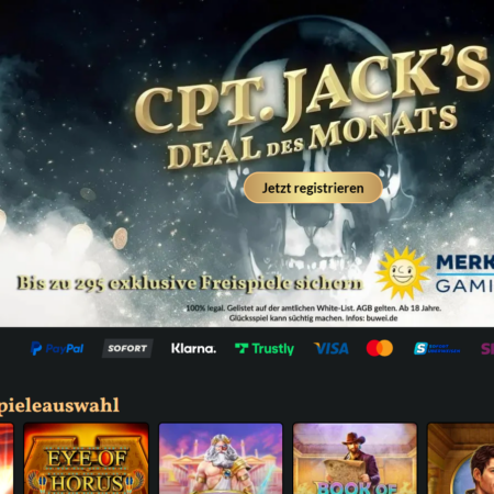 Testbericht: Online Casino JackpotPiraten.de