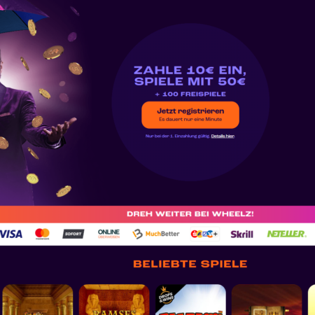 Testbericht: Wheelz.com – Ein deutsches Online Casino mit Lizenz